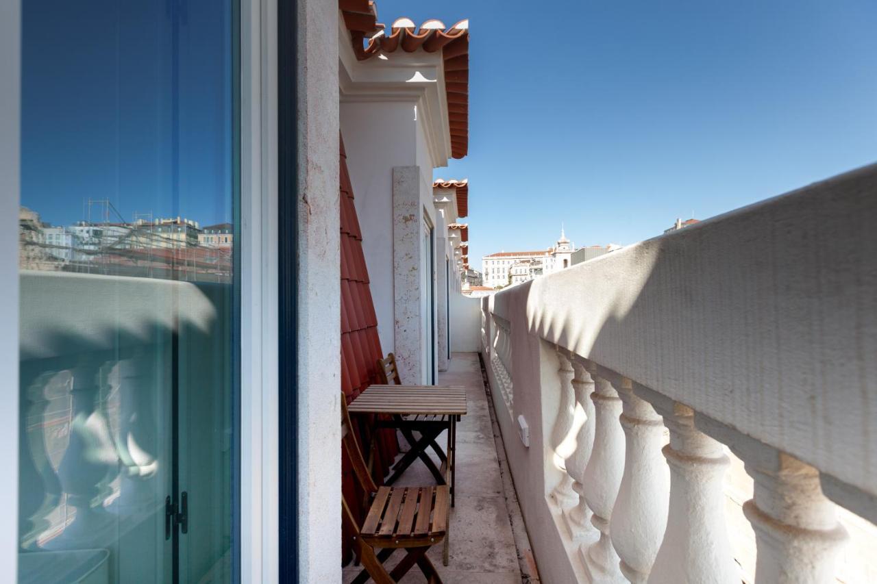 FLH Praça Comércio Artistic Flat with Balcony Lisbona Esterno foto